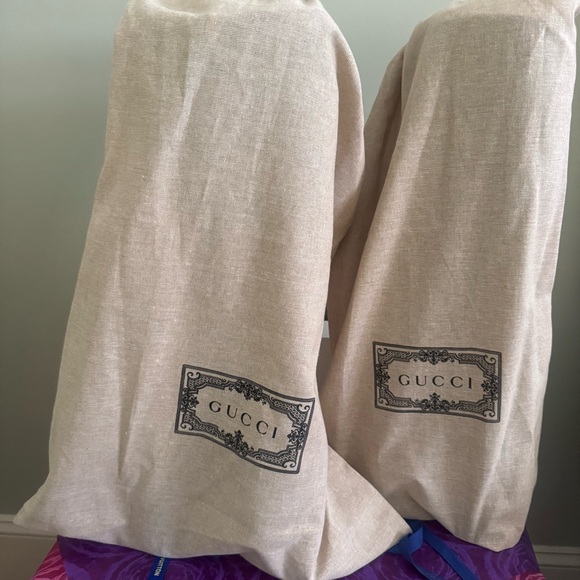 GUCCI ⭐️BNWT⭐️ “Charlotte" Studded Knee-High Platform Boots - Picture 15 of 15